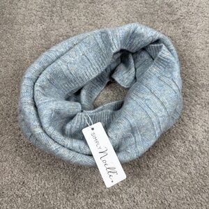 Simply Noelle NWT Women's Wool Blend Cowl Scarf Blue